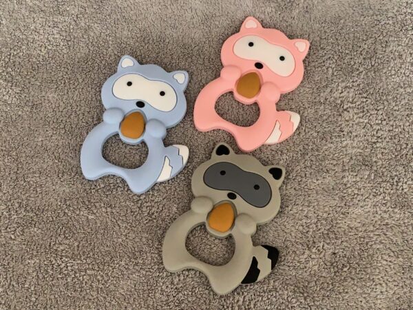 Teether toy #raccoon