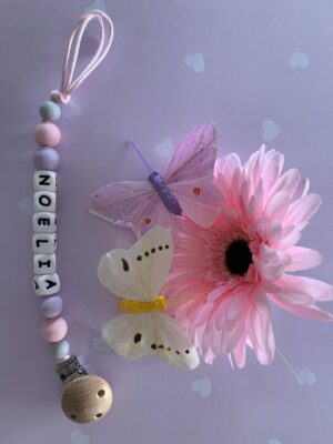 Pacifier Clip #nudepinkcolors
