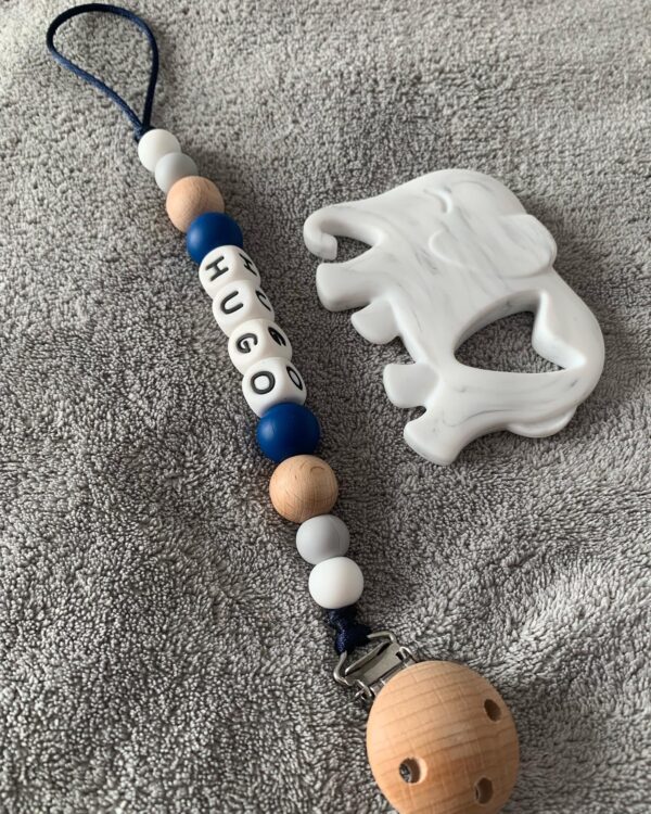 Pacifier Clip #hugo - Image 2