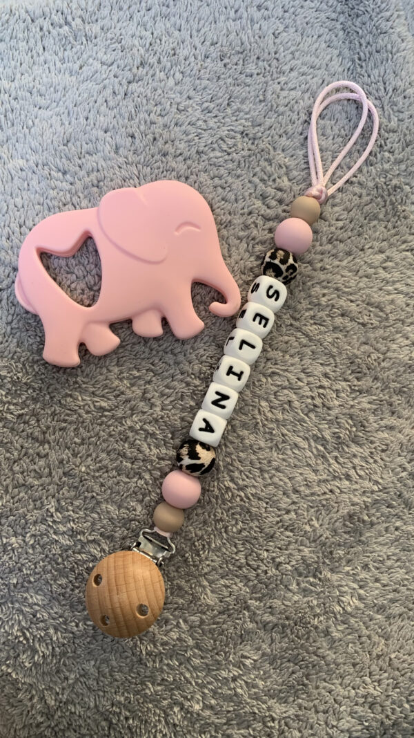 Pacifier Clip #leopardprint
