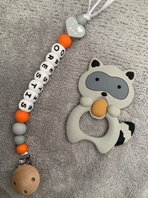 Pacifier Clip #greylovemomdad