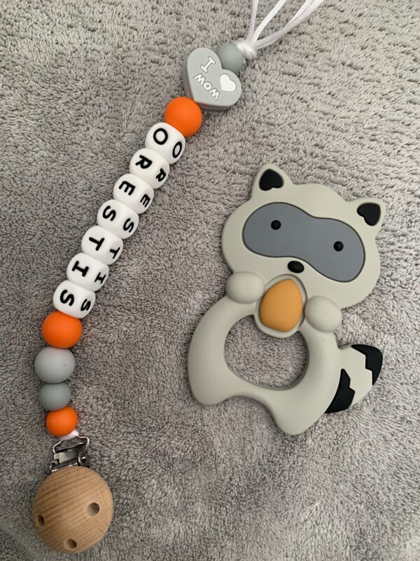 Pacifier Clip #greylovemomdad