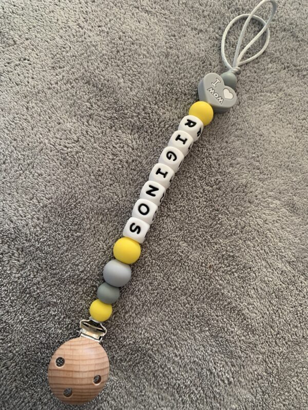 Pacifier Clip #yeLLowLove