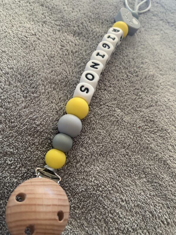 Pacifier Clip #yeLLowLove - Image 2