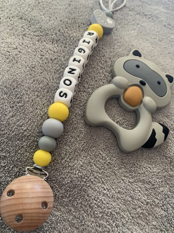 Pacifier Clip #yeLLowLove - Image 3
