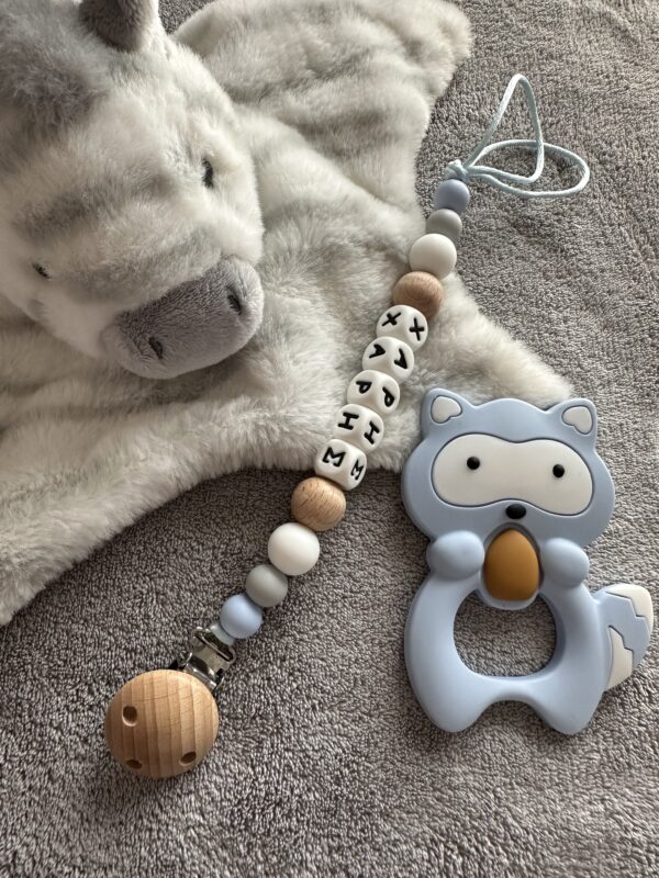 Pacifier Clip #woodwhitesili
