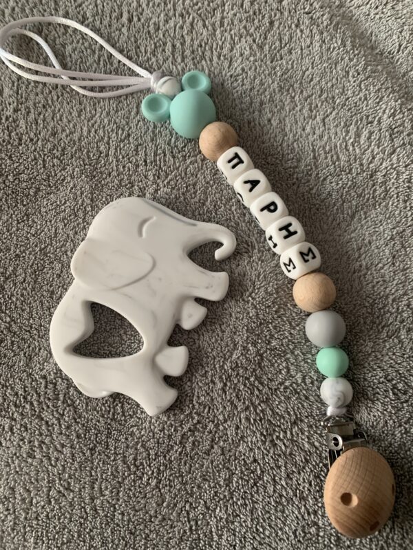 Pacifier Clip #mickeysilibead