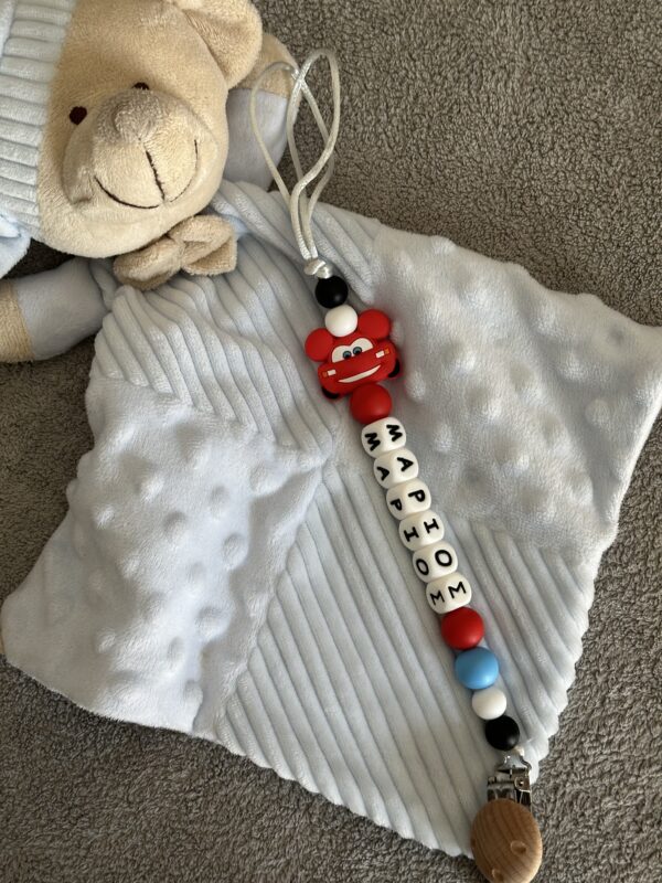 Pacifier Clip #rallymcqueen