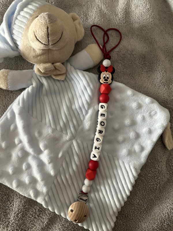 Pacifier Clip #minnierouge