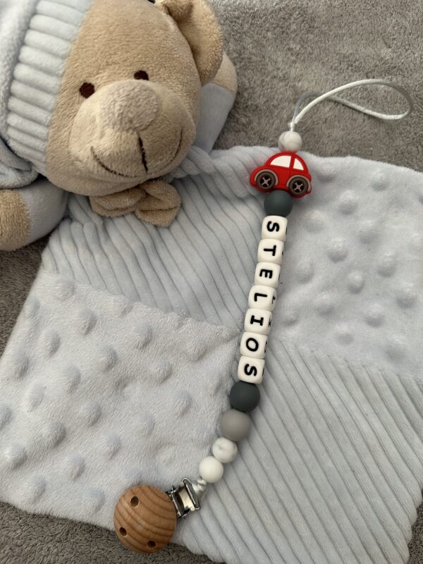 Pacifier Clip #redcar