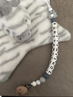 Pacifier Clip #greyfrog