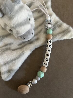 Pacifier Clip #greyfrog2