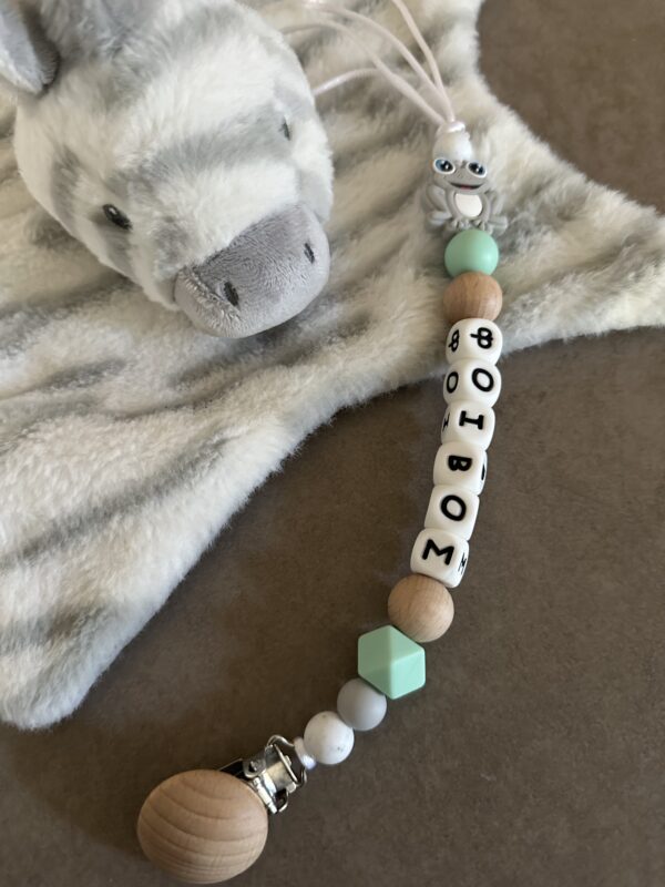 Pacifier Clip #greyfrog2 - Image 2