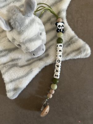 Pacifier Clip #panda2
