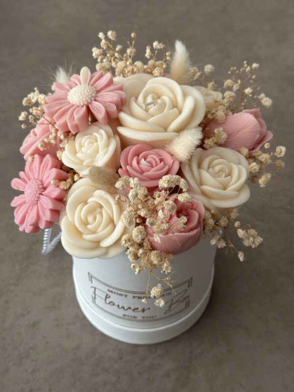 Blush Candle Bouquet #soycandle - Image 6