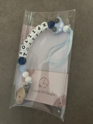 Pacifier Clip #lightbluecar