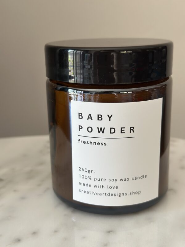 Soy candle jar - Image 2