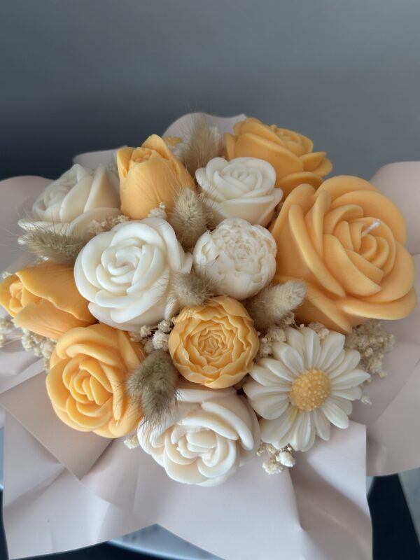 Orange Candle Bouquet #soycandle - Image 3