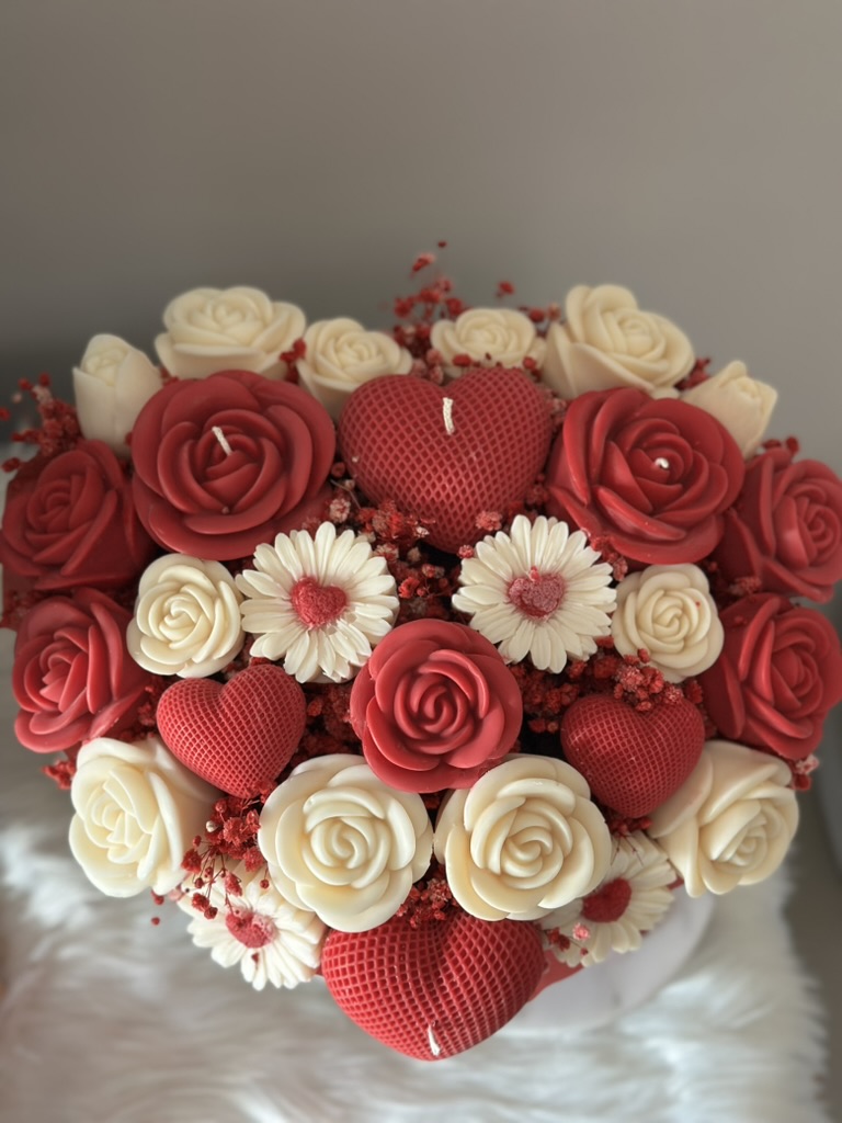 Queen of Hearts Candle Bouquet #SpecialOne - Image 4