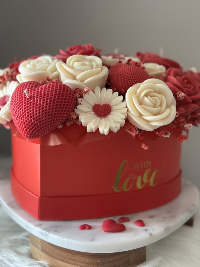 Queen of Hearts Candle Bouquet #SpecialOne - Image 2